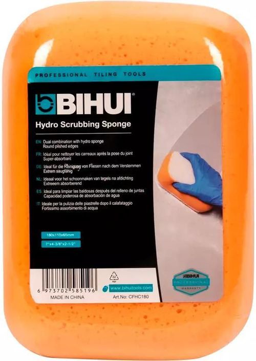 купить Ручной инструмент Bihui CFHC180 Губка поролон. очистки плитки 180*110*65mm в Кишинёве 