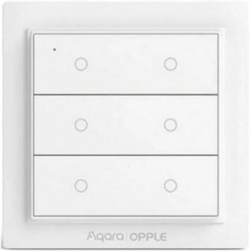 купить Выключатель электрический Aqara by Xiaomi WXCJKG13LM Беспроводной выключатель OPPLE - 6 клавиш в Кишинёве 