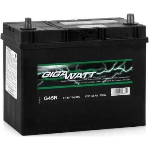 cumpără Acumulator auto Gigawatt 45AH 330A(JIS) 238x129x227 S4 022 (0185754557) în Chișinău 