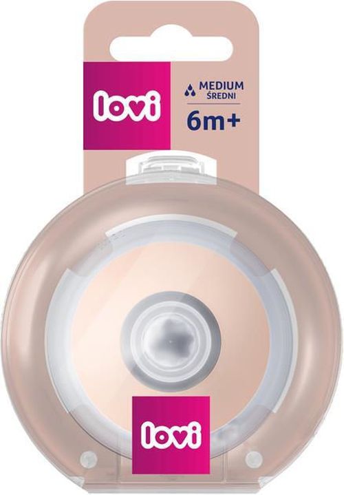 купить Пустышка Canpol 18/733 Lovi Mammafeel 6 Мес.+, Средний Поток, 1шт в Кишинёве 