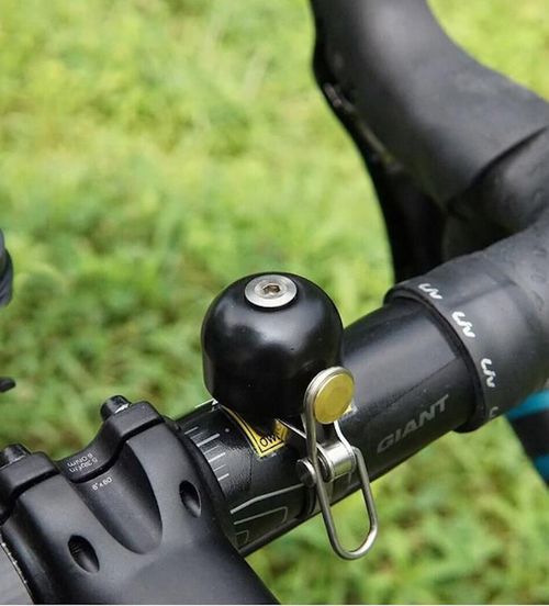 купить Аксессуар для велосипеда Rockbros 15-1BBK Sonerie pentru bicicleta din Otel Inoxidabil Clasic, negru в Кишинёве 