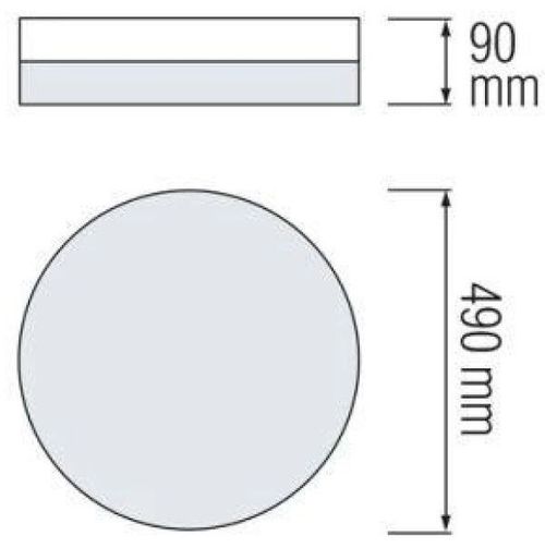 cumpără Corp de iluminat interior Horoz ETERNAL, 48W (027-013-0048) în Chișinău 