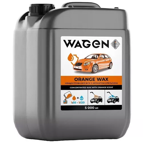 купить Средство для ухода за авто Wagen Soluție cu efect de protejare ORANGE WAX, 5 L в Кишинёве 