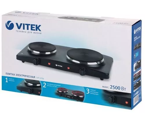 купить Плита электрическая настольная Vitek VT-3704 в Кишинёве 