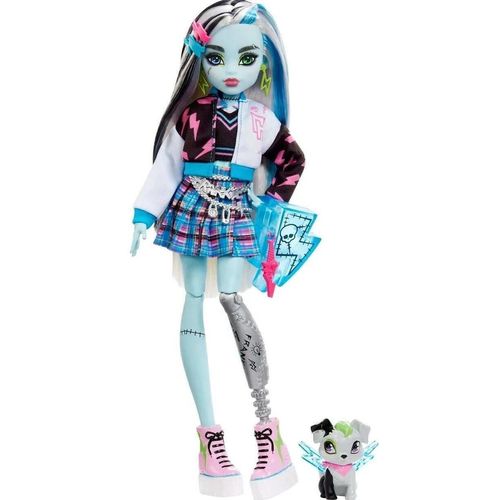 cumpără Păpușă Mattel HHK53 Monster High Frankie Stein și Watzie, cu accesorii în Chișinău 