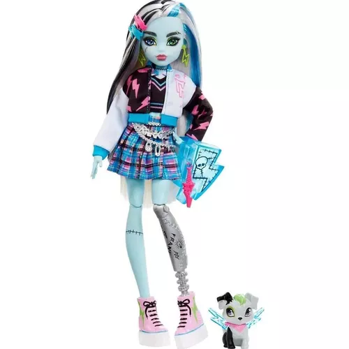 купить Кукла Mattel HHK53 Monster High Frankie Stein și Watzie, cu accesorii в Кишинёве 