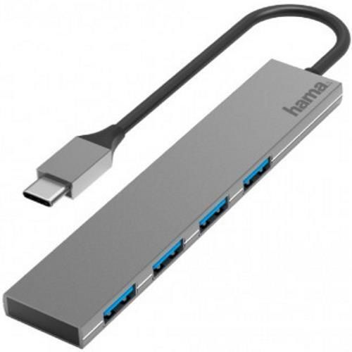 cumpără Adaptor de rețea USB Hama 200101 USB-C Hub în Chișinău 