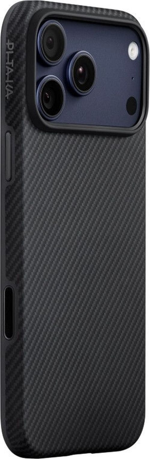 купить Чехол для смартфона Pitaka Aramid UltraGuard Case for iPhone 17 Pro Max Black/Grey (KI1701BPM) в Кишинёве 