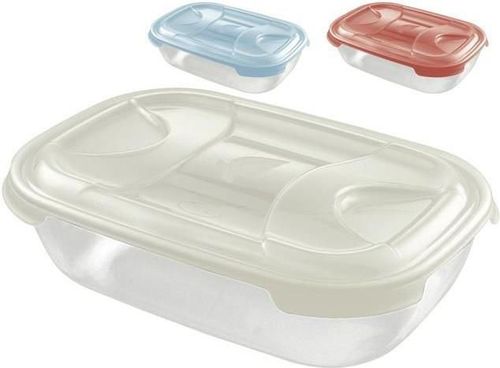 cumpără Container alimentare Tontarelli 34810 прямоугольная Nuvola 1.15l, 21.4x15x6cm în Chișinău 