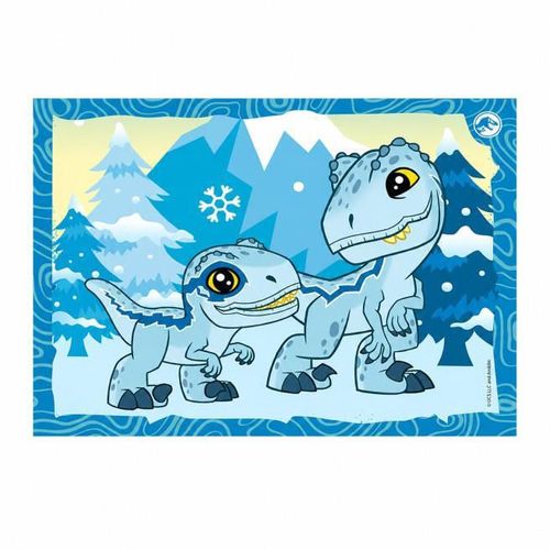 cumpără Puzzle Clementoni Puzzle 4în 1 Jurassic World (21521) în Chișinău 