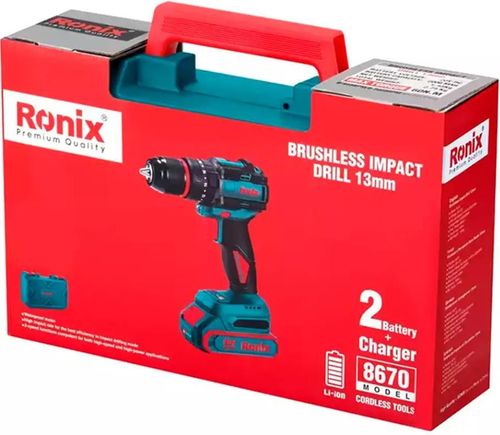 cumpără Mașina de infeliat Ronix 8670C Mașină de găurit cu impact fără perii 20V în Chișinău 