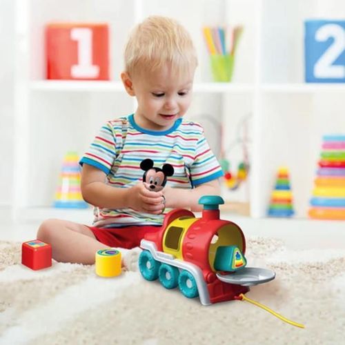 cumpără Puzzle Clementoni Sorter tren Mickey Mouse (17900) în Chișinău 