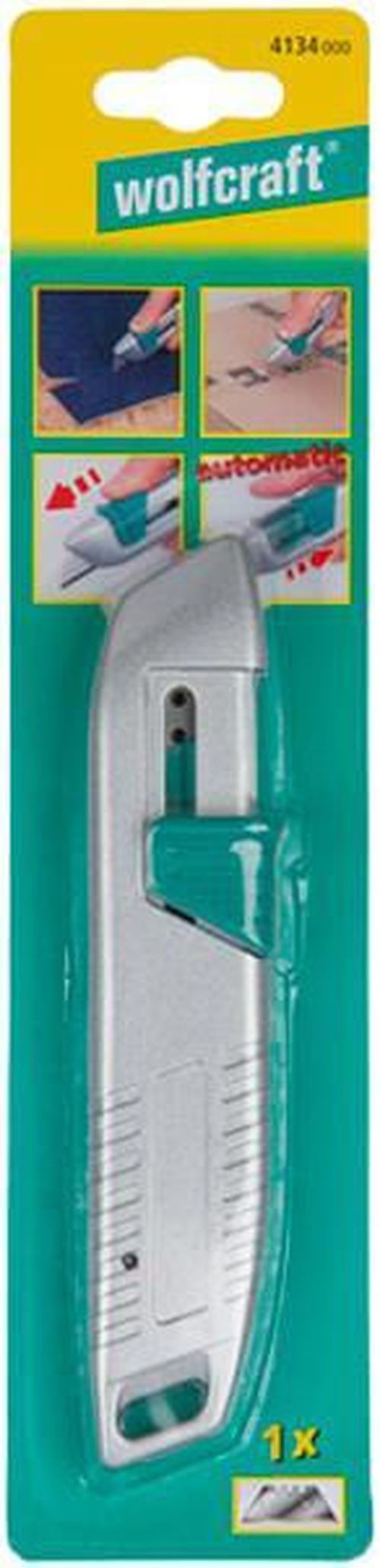 купить Ручной инструмент Wolfcraft Cutit de siguranta cu lama trapezoidala din metal 4134000 в Кишинёве 