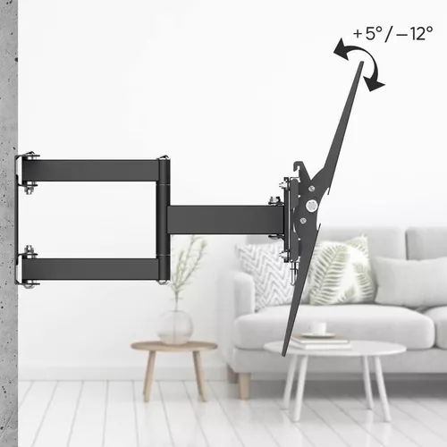 купить Крепление настенное для TV Hama 118084 Fullmotion TV Wall Bracket, 122 cm (48), 2 Arms, blk/wht в Кишинёве 