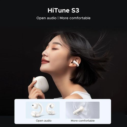 купить Наушники беспроводные Ugreen 45786, Open Ear HiTune S3 | WS209, White в Кишинёве 