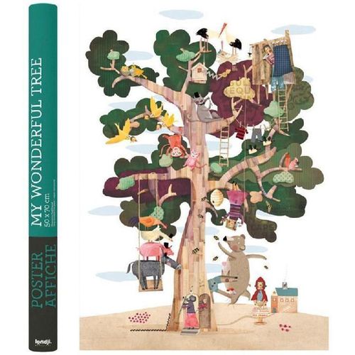 cumpără Puzzle Londji PS009 Poster My Wonderful Tree (50x70cm) în Chișinău 