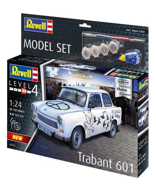 купить Конструктор Revell 67713 Masina de asamblat Trabant 601S Builder's Choice, 58566 в Кишинёве 