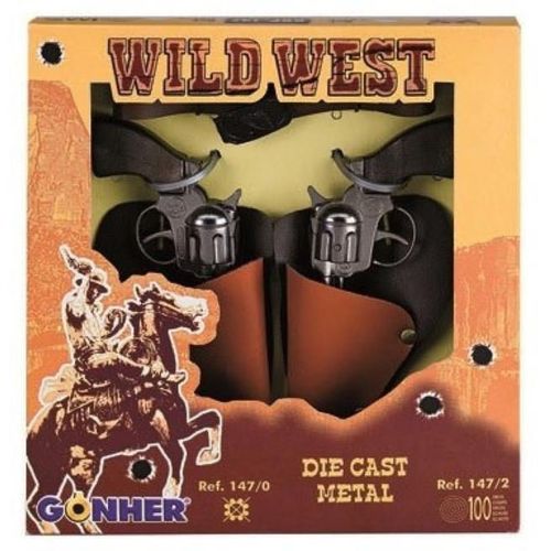 купить Игрушечное оружие Gonher 147/0 Set Cowboy GOHNER double pistol 147/0, 44078 в Кишинёве 