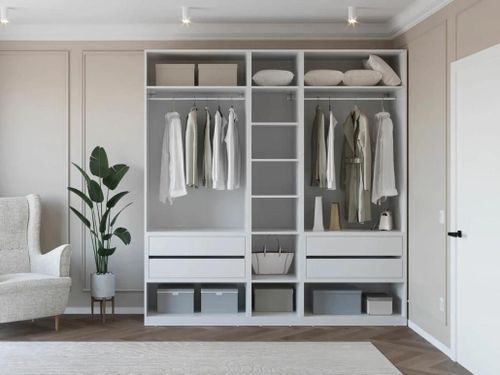 cumpără Dulap Bayro Modena 2250x2400x530 белый în Chișinău 