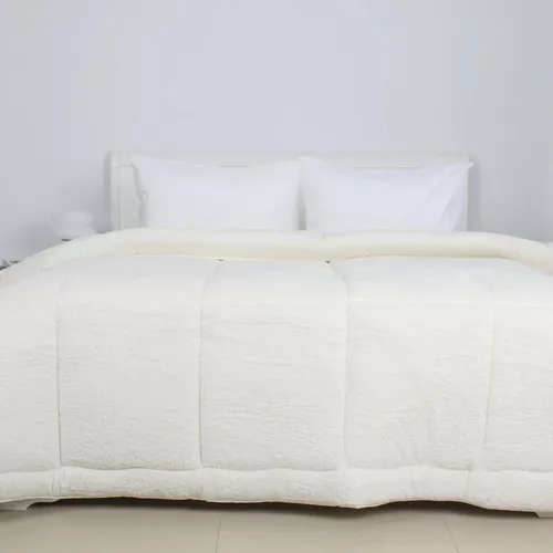 cumpără Textile de casă Relaxe Home 024548 Plapuma TEP TEDDY 200x210cm (350g/m²) Milky în Chișinău 