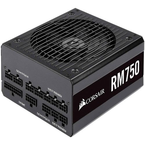 купить Блок питания 750W ATX Power supply CORSAIR RM Series RM750, 750W, 80 PLUS Gold, EPS12V, 135mm Rifle bearing fan, Zero RPM Fan Mode, fully modular cables (sursa de alimentare/блок питания) в Кишинёве 