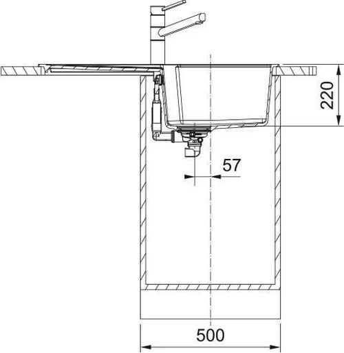 купить Мойка кухонная Franke 114.0687.283 Fragranite UBG 611-86 Sahara в Кишинёве 