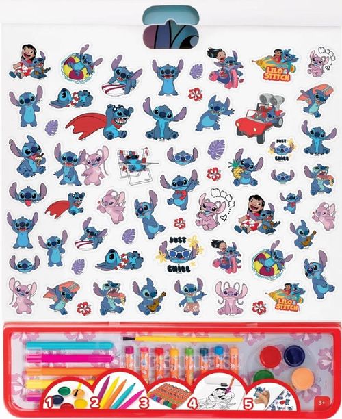 cumpără Set de creație As Kids 1023-62756 Set de desen Giga Block 5in1 Stitch, 1279D în Chișinău 