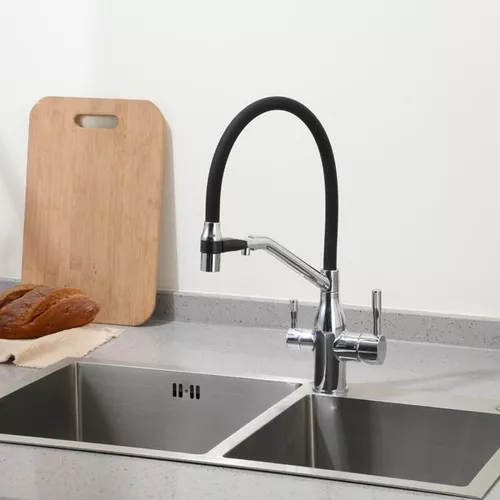 купить Смеситель кухонный Frap F 4397 (chiuveta plus flexibil) Alama CROM в Кишинёве 