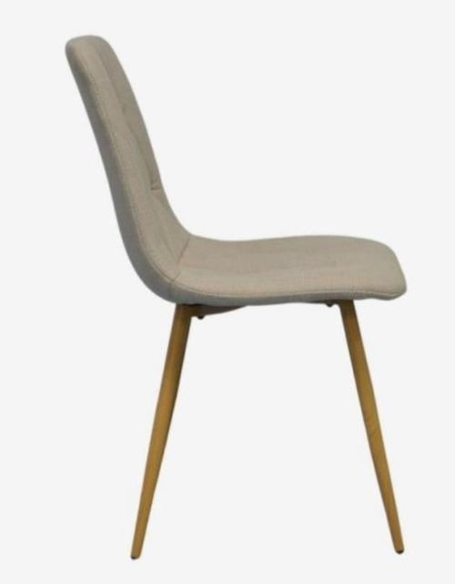 купить Комплект стол и стулья Evelin di Costacurta стол DT-405-1WO + 4 стула YTC-080Wo Light beige в Кишинёве 