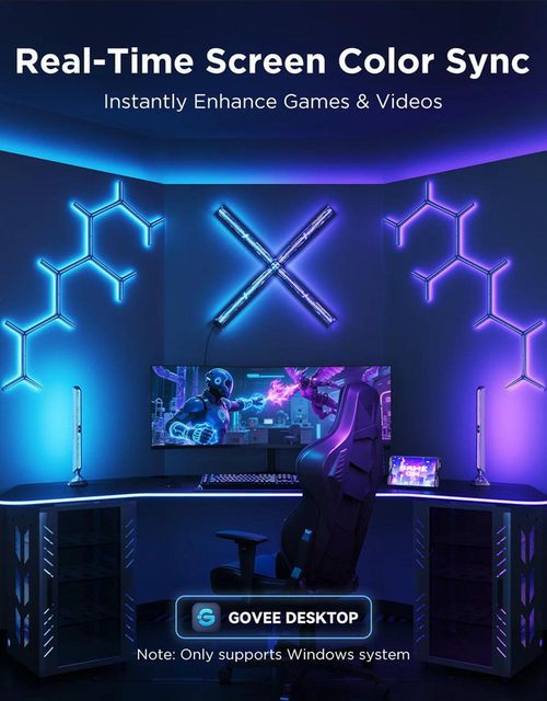 cumpără Iluminat decorativ Govee Gaming Light Bars Pro, Wi-Fi + BT în Chișinău 