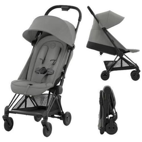 cumpără Сărucior pentru copii Cybex 522004325 Coya Matt Black Mirage Grey Dark Grey în Chișinău 