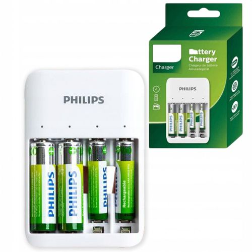 купить Зарядное устройство для аккумуляторов Philips SCB4013NB/00 в Кишинёве 