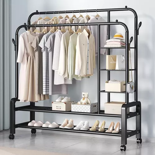 cumpără Cuier pentru haine miscellaneous RM2619 Suport pentru haine 150x54x150cm, metal negru în Chișinău 