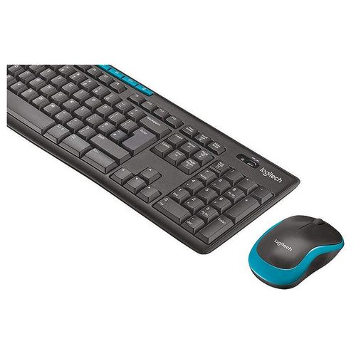 cumpără Tastatura+mouse Logitech Wireless Desktop MK275 Black Wireless Keyboard + Mouse Combo, 2.4 GHz, 920-008535 (set fara fir tastatura+mouse/беспроводной комплект клавиатура+мышь) în Chișinău 