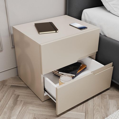 cumpără Noptieră Bayro Bayro Modena 550x500x450 Ручка Sorrento серый камень în Chișinău 