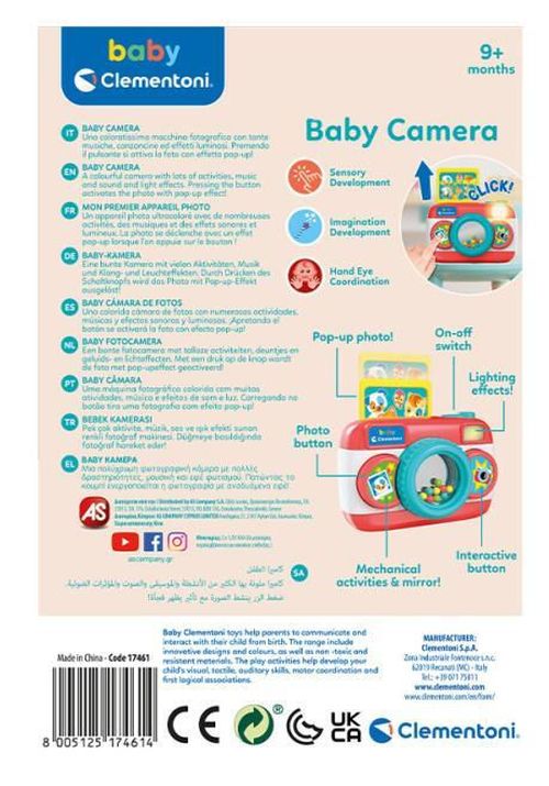 cumpără Jucărie Clementoni Jucarie interactiva Aparat foto (17461) în Chișinău 