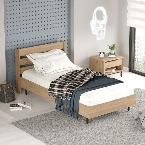 купить Кровать детская Trendy On13-S-100x200cm, Nuc в Кишинёве 