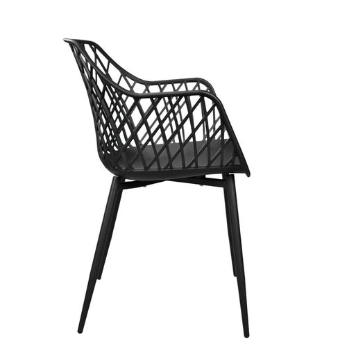 купить Стул Deco SL-7019 Black+Black Legs в Кишинёве 