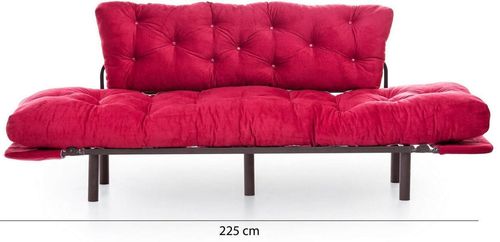 cumpără Canapea Trendy Nitta Triple Maroon, extensibila (3 locuri) în Chișinău 