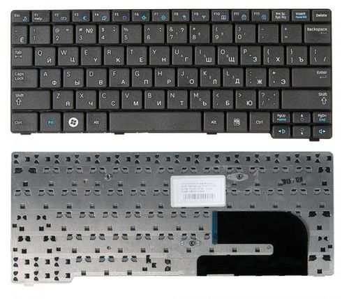 купить Keyboard Samsung N151 N150 N148 N145 N143 N128 N100 N102 NB20 NB30 ENG/RU Black в Кишинёве 