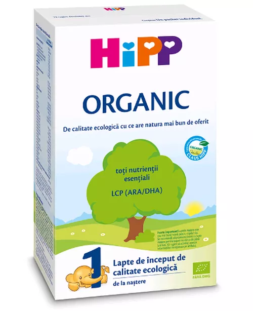 HIPP 1 Organic (0-6 luni) 300 g 