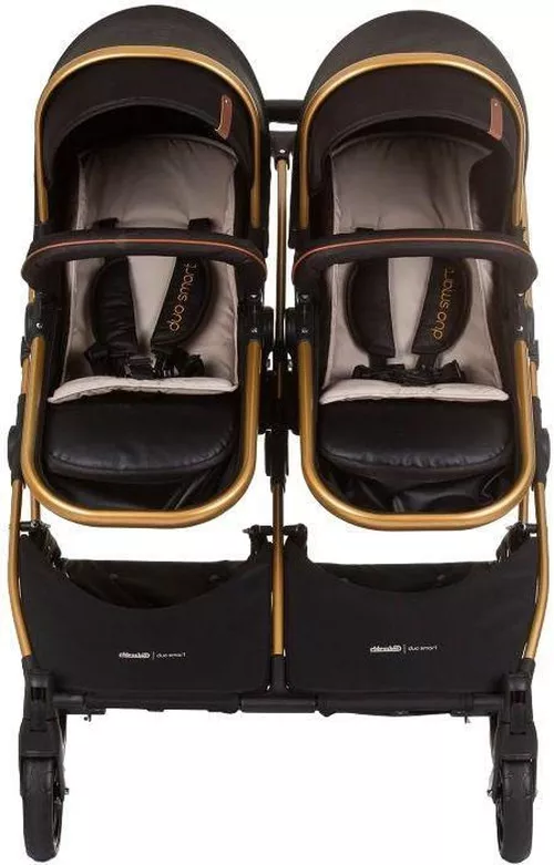 купить Детская коляска Chipolino Kbds02401og Duo Smart Obsidian / Gold в Кишинёве 
