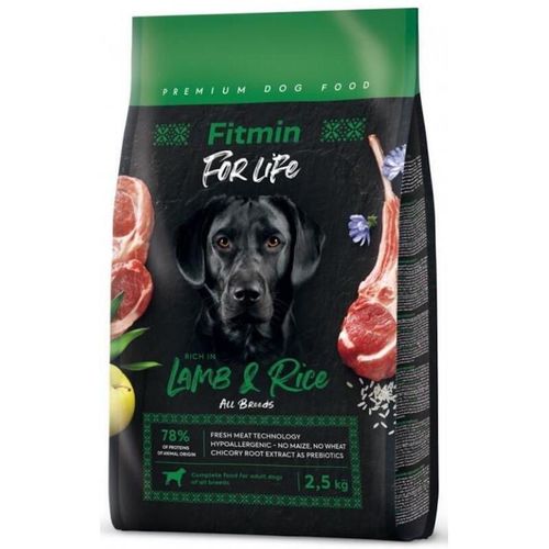 cumpără Hrană pentru animale de companie Fitmin Dog For Life Lamb&Rice 2.5 kg în Chișinău 