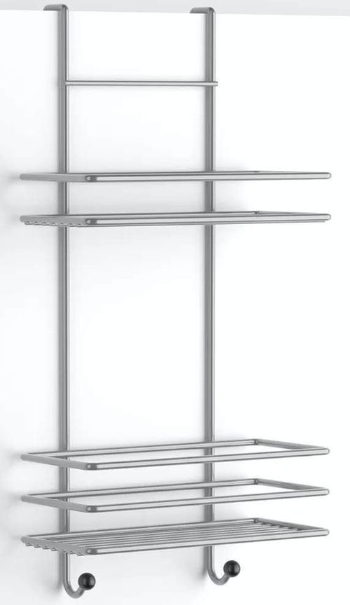 купить Полка для ванной Teknotel Raft 2 niveluri metal 17x30x50cm, chrom в Кишинёве 