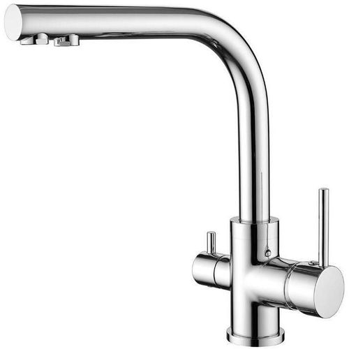 купить Смеситель кухонный Helika-AquaSanita 2663L-001 AKVADUO LONG Chrome в Кишинёве 