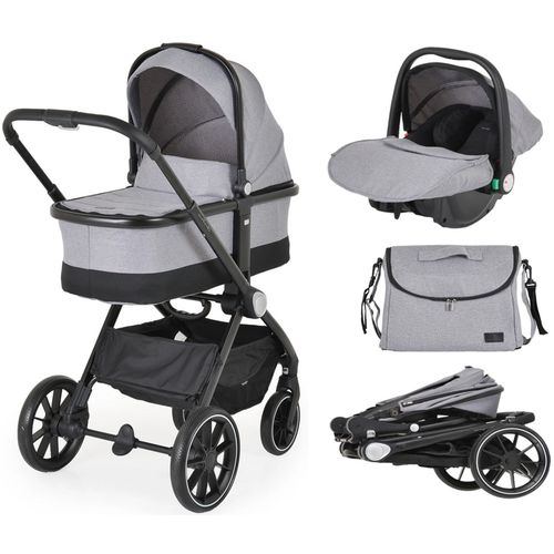cumpără Сărucior pentru copii Moni Christiano Grey, 3in1 în Chișinău 