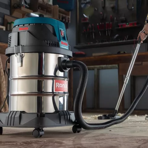 купить Промышленный пылесос Ronix 1231 Vacuum Cleaner 1400W 30L в Кишинёве 