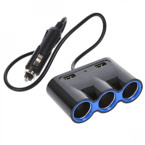 купить Разветвитель для прикуривателя Olesson Y15-146 черный, тройник в Кишинёве 