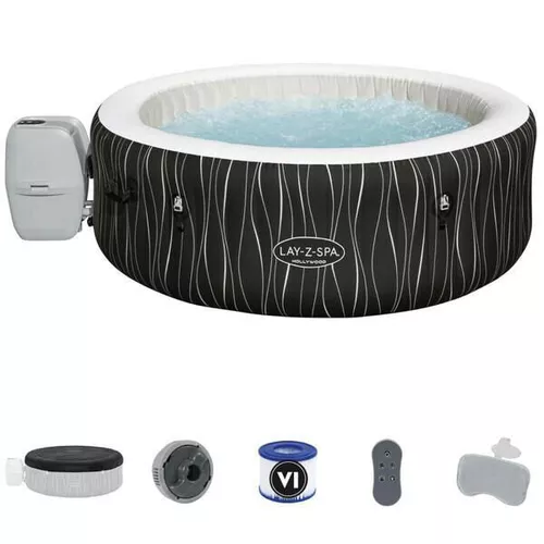 купить Бассейн с джакузи Bestway 60059BW Jacuzzi SPA Hollywood AirJet 196x66cm в Кишинёве 