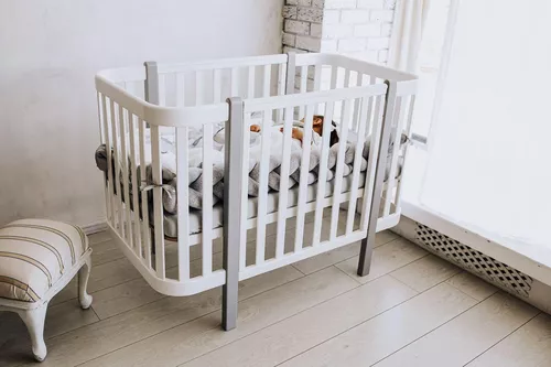 купить Кроватка Дубик-М Putti(Magic) Grey White в Кишинёве 